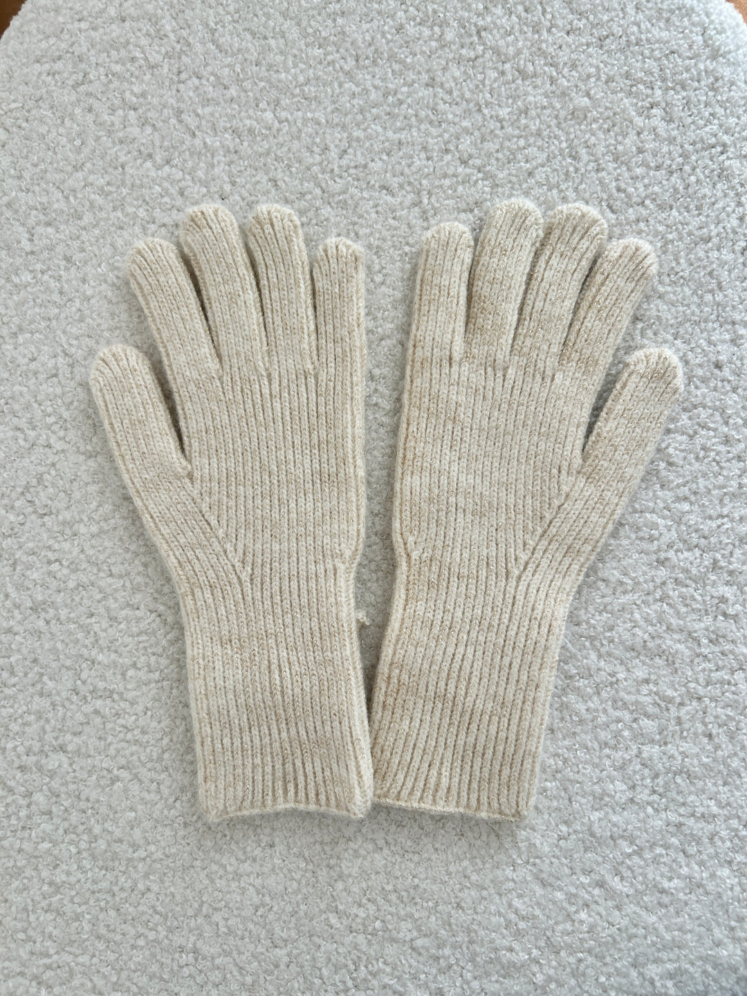 Gants brillants à noeud Constance