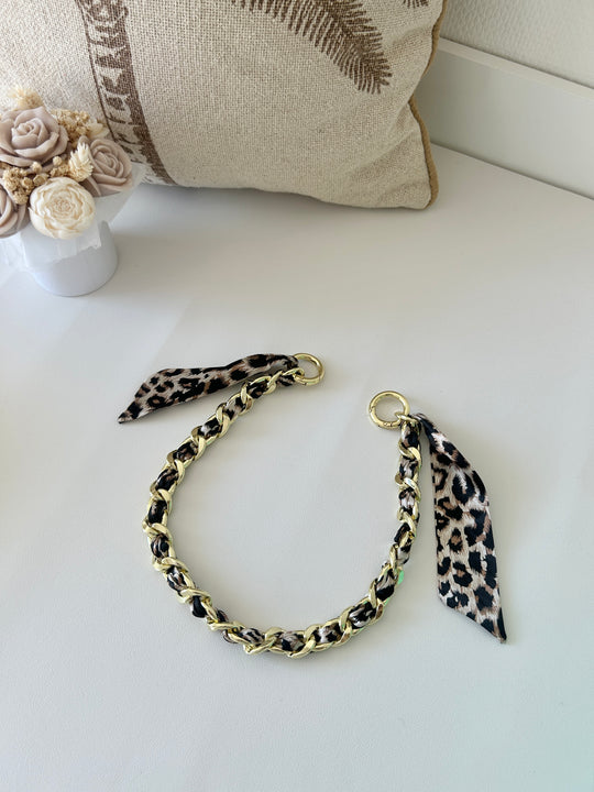 Bandoulière sac à main léopard