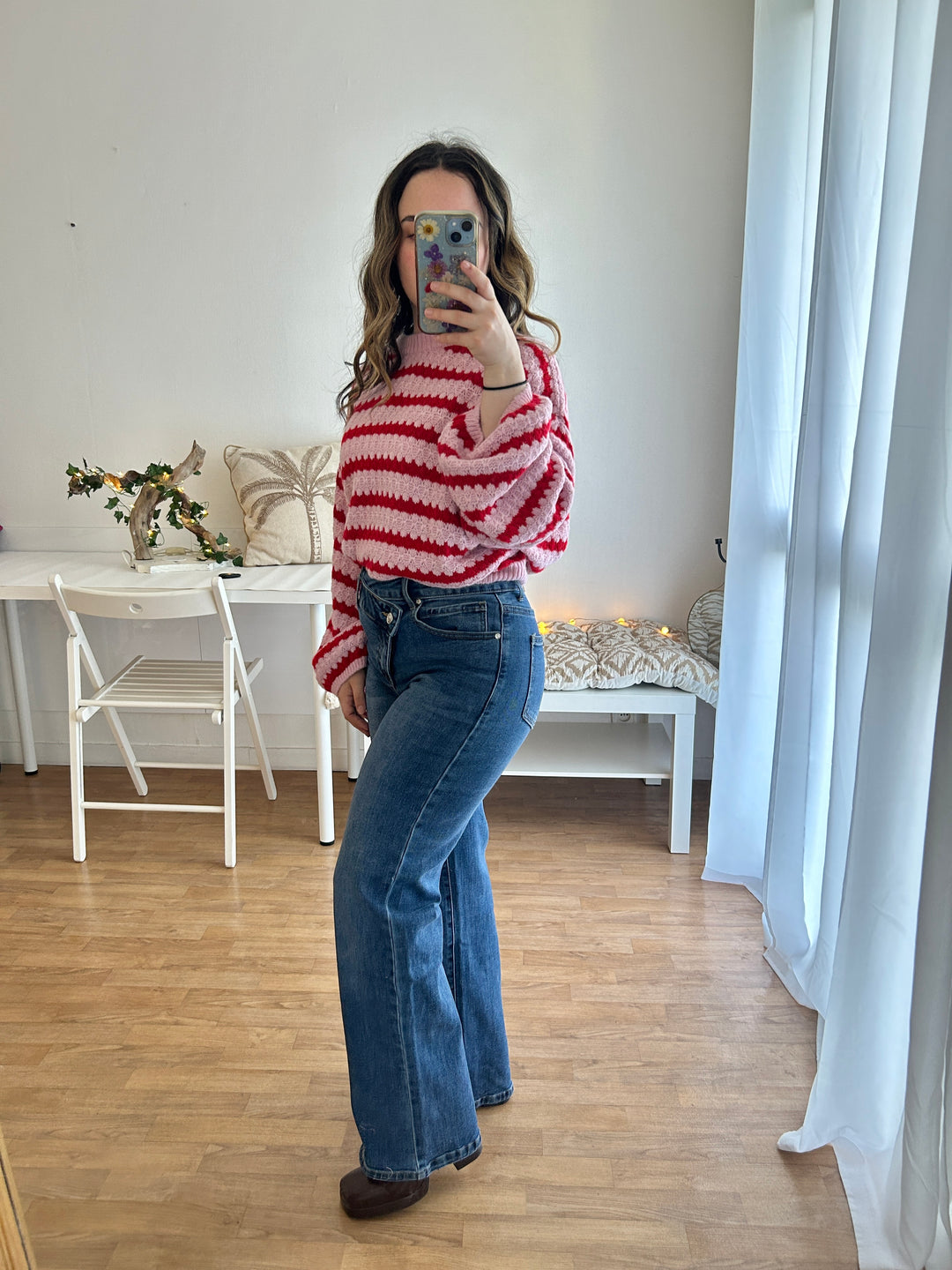 Jean asymétrique Oriane