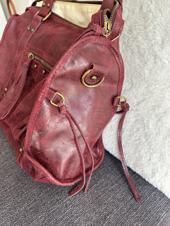 Sac à main en cuir Isis taille L