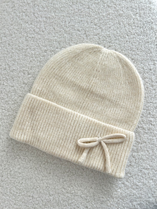 Bonnet brillant à noeud Constance