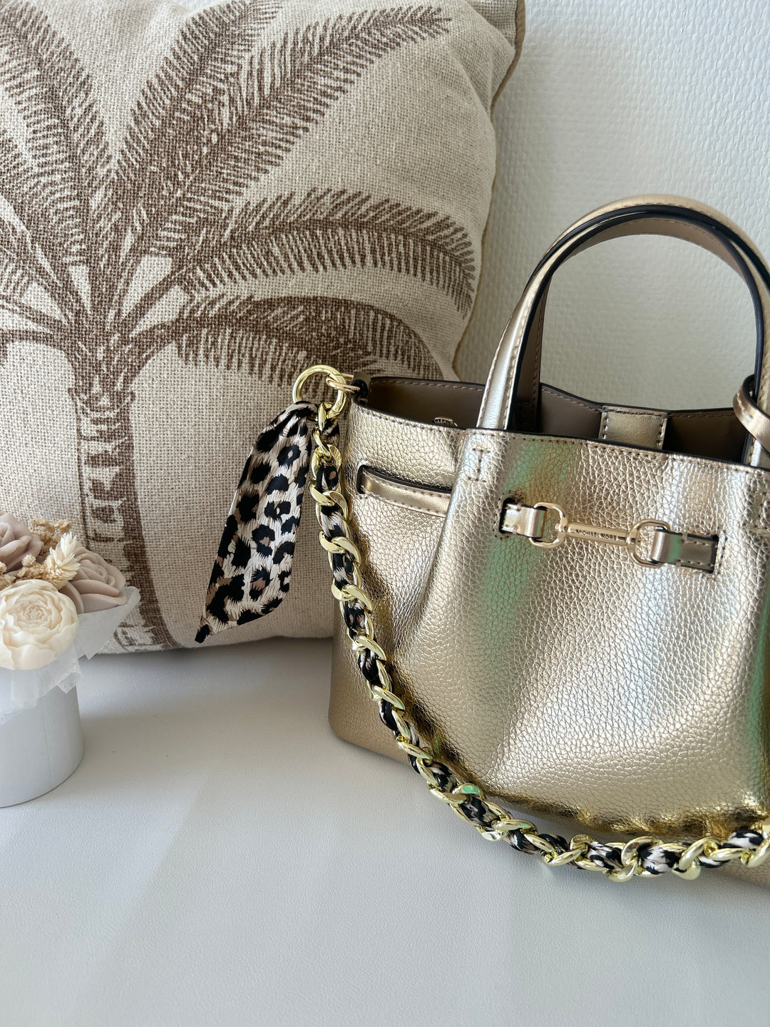 Bandoulière sac à main léopard