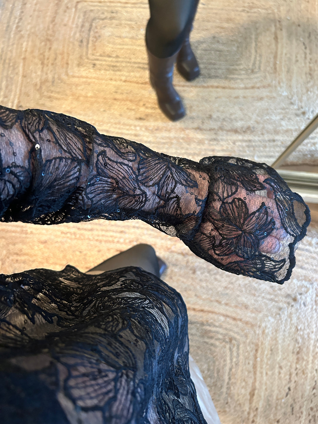 Blouse à sequins Norah