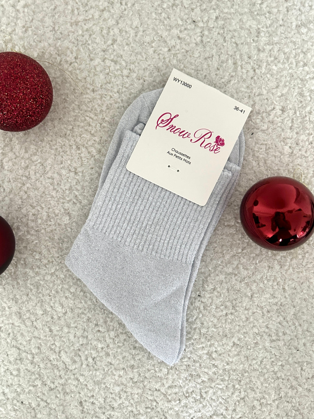 Chaussettes à paillettes simples