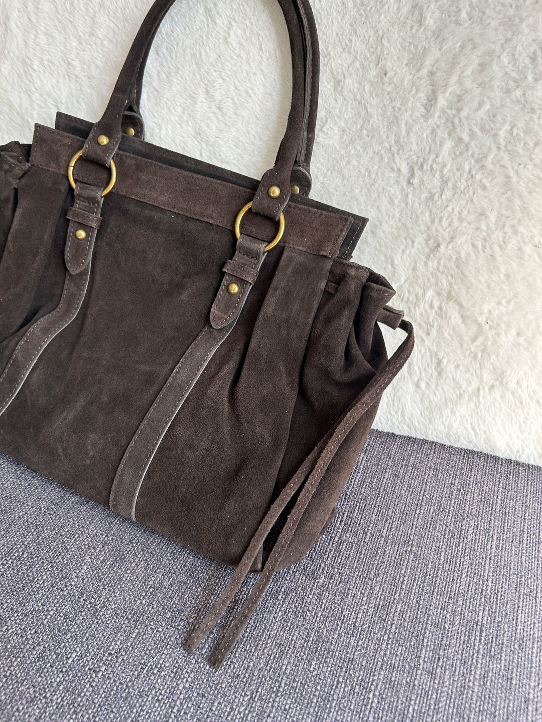 Sac à main en cuir Giulia taille L