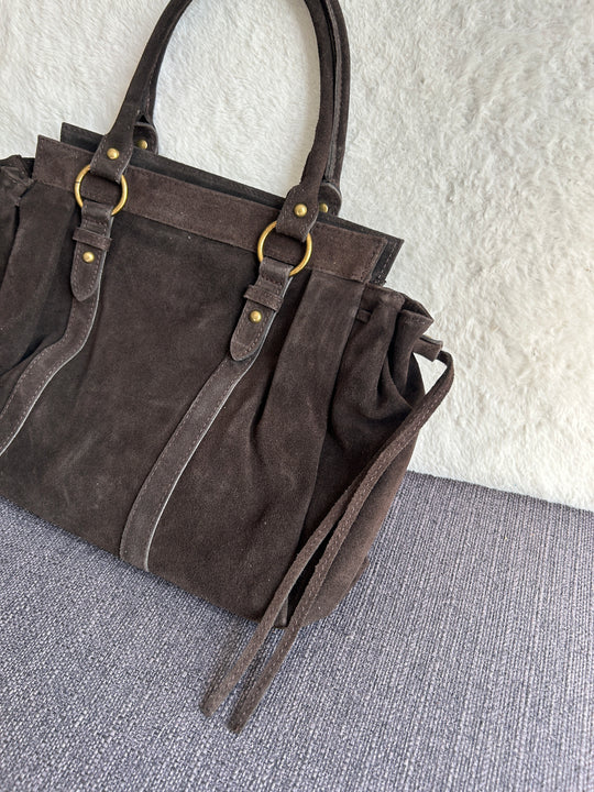 Sac à main en cuir Giulia taille L