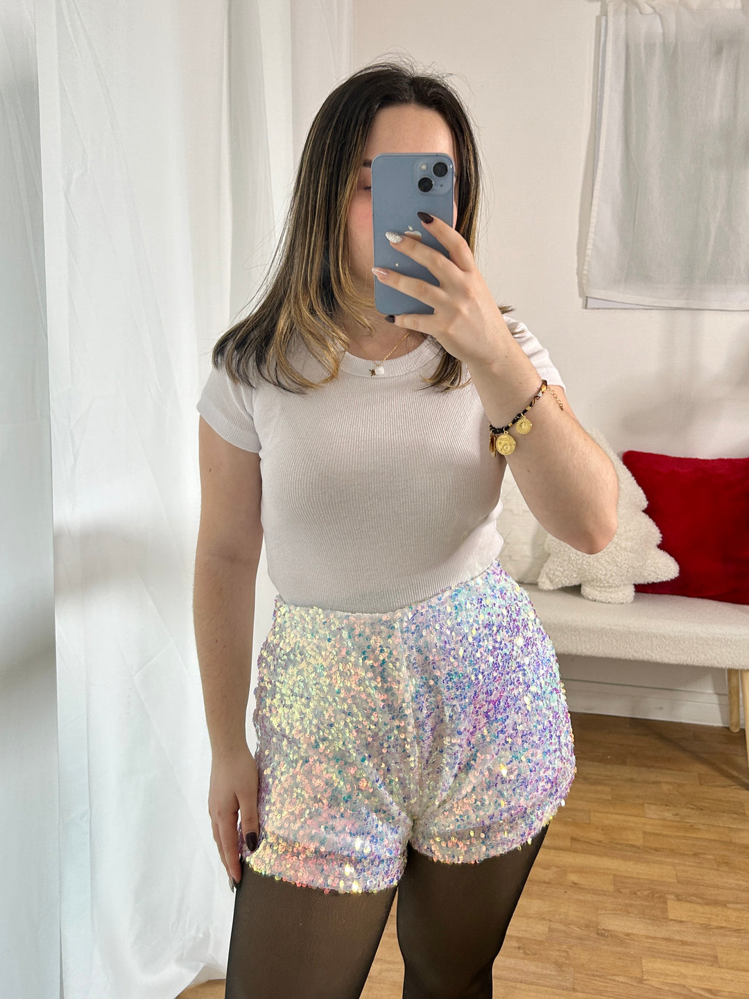 Short à sequins Sirena