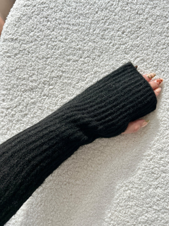 Mitaines longues à paillettes Chiara