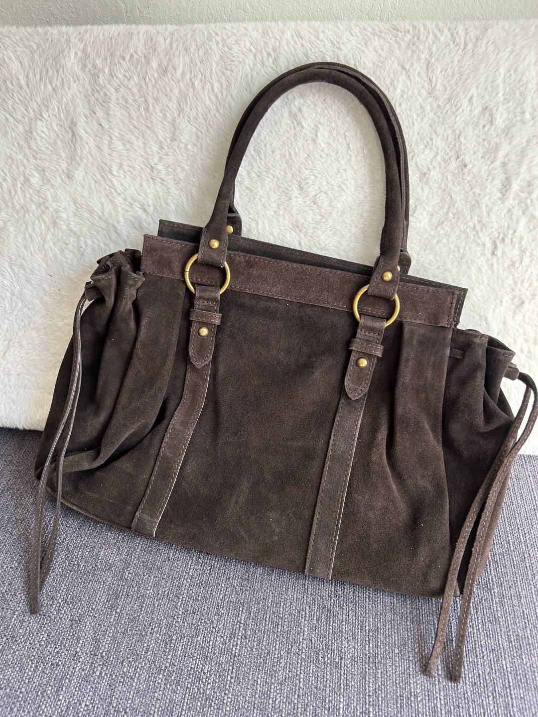 Sac à main en cuir Giulia taille L