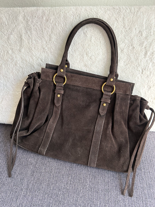 Sac à main en cuir Giulia taille L