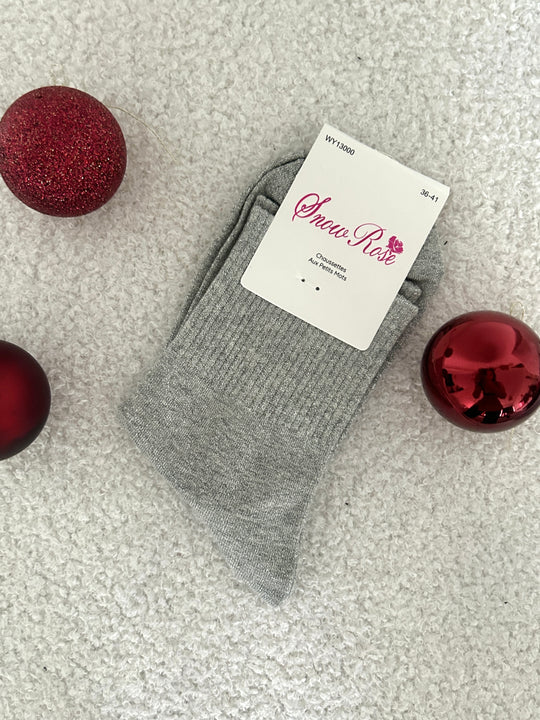 Chaussettes à paillettes simples
