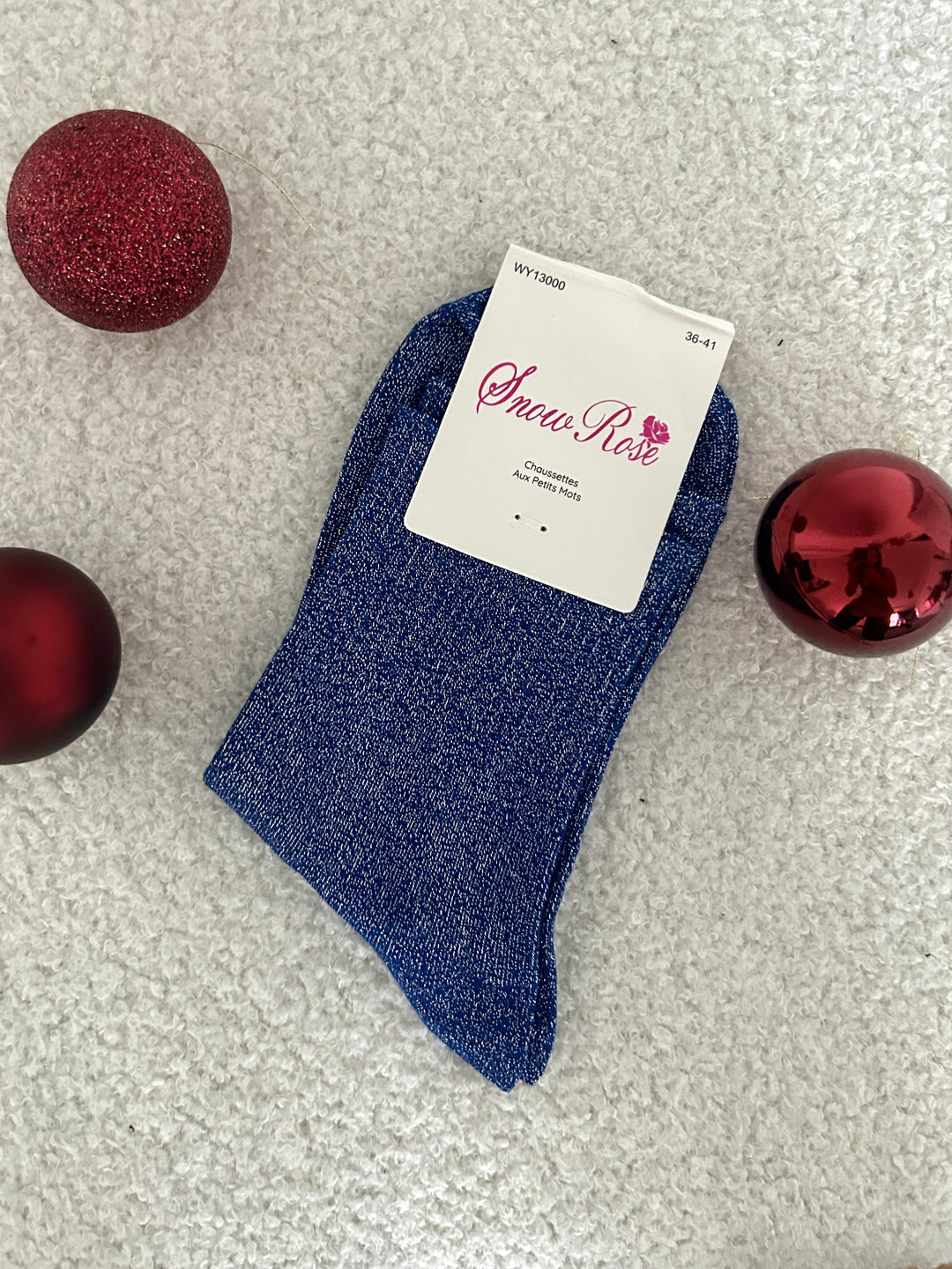 Chaussettes à paillettes simples