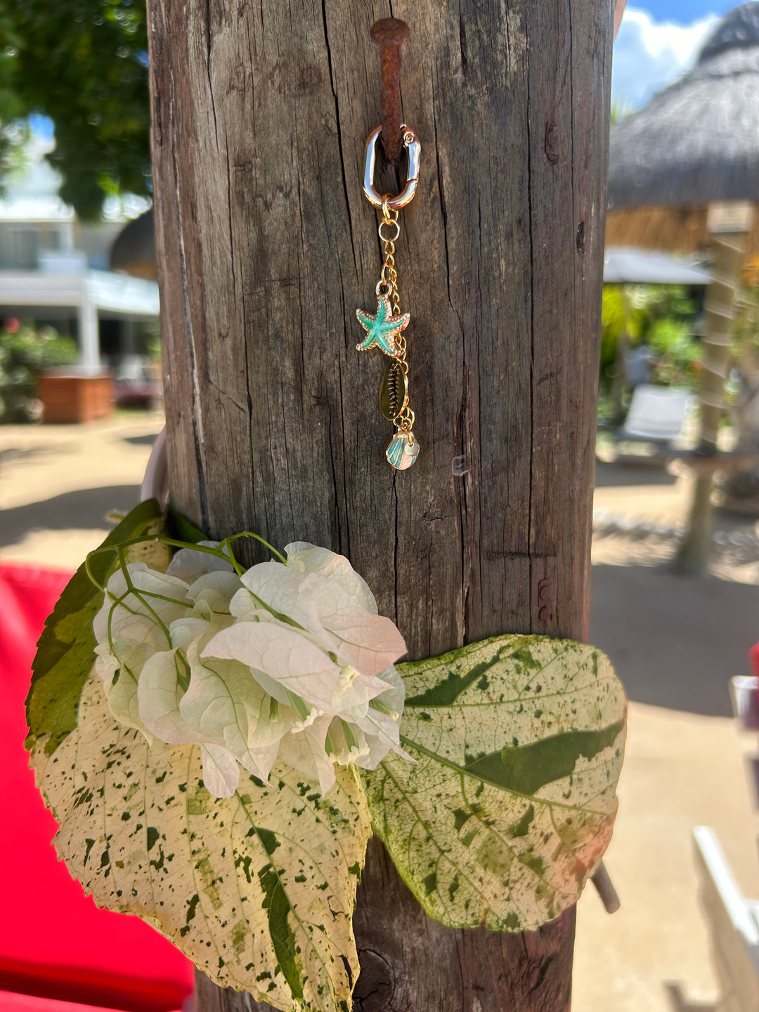 Bijou de maillot vert d'eau