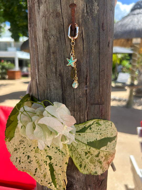 Bijou de maillot vert d'eau