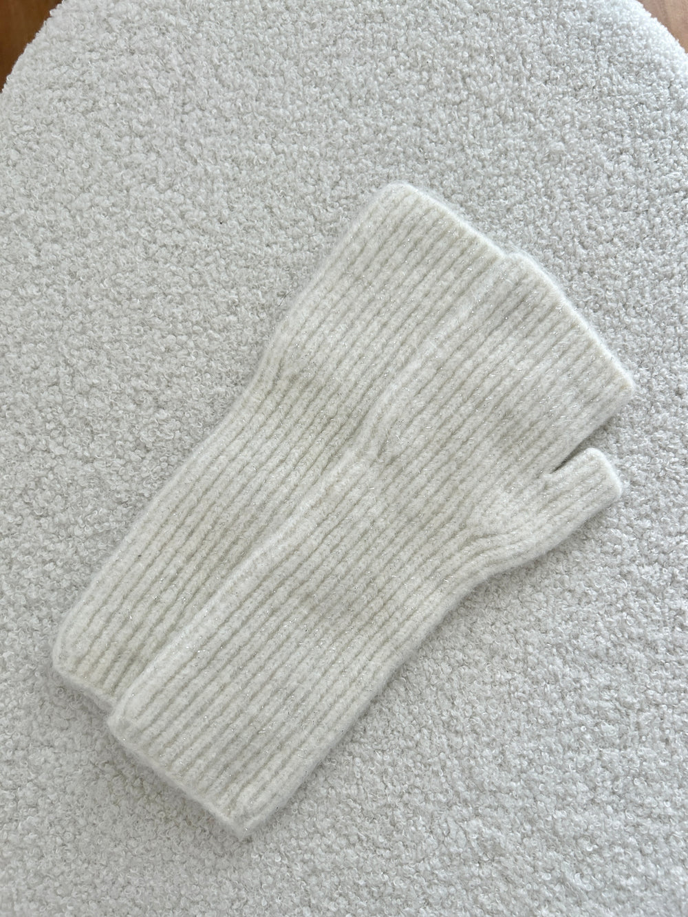 Mitaines courtes à paillettes Mila