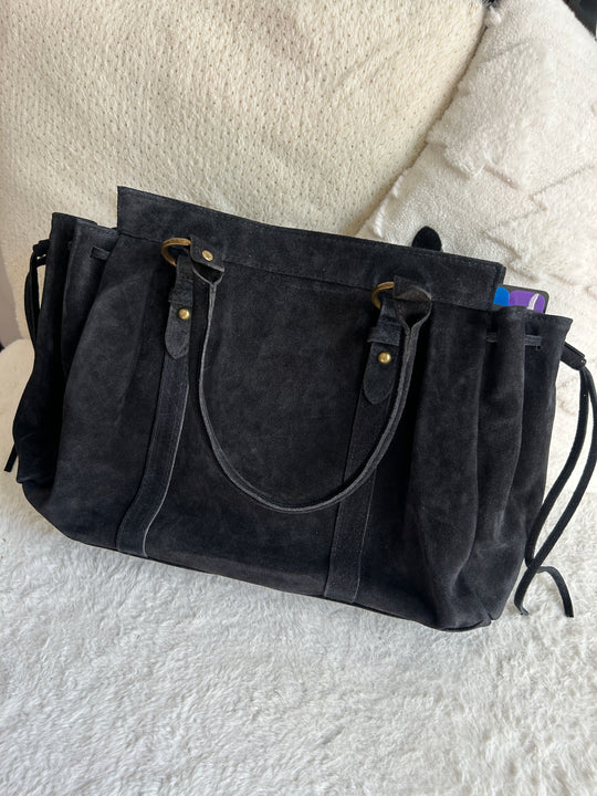 Sac à main en cuir Giulia taille L