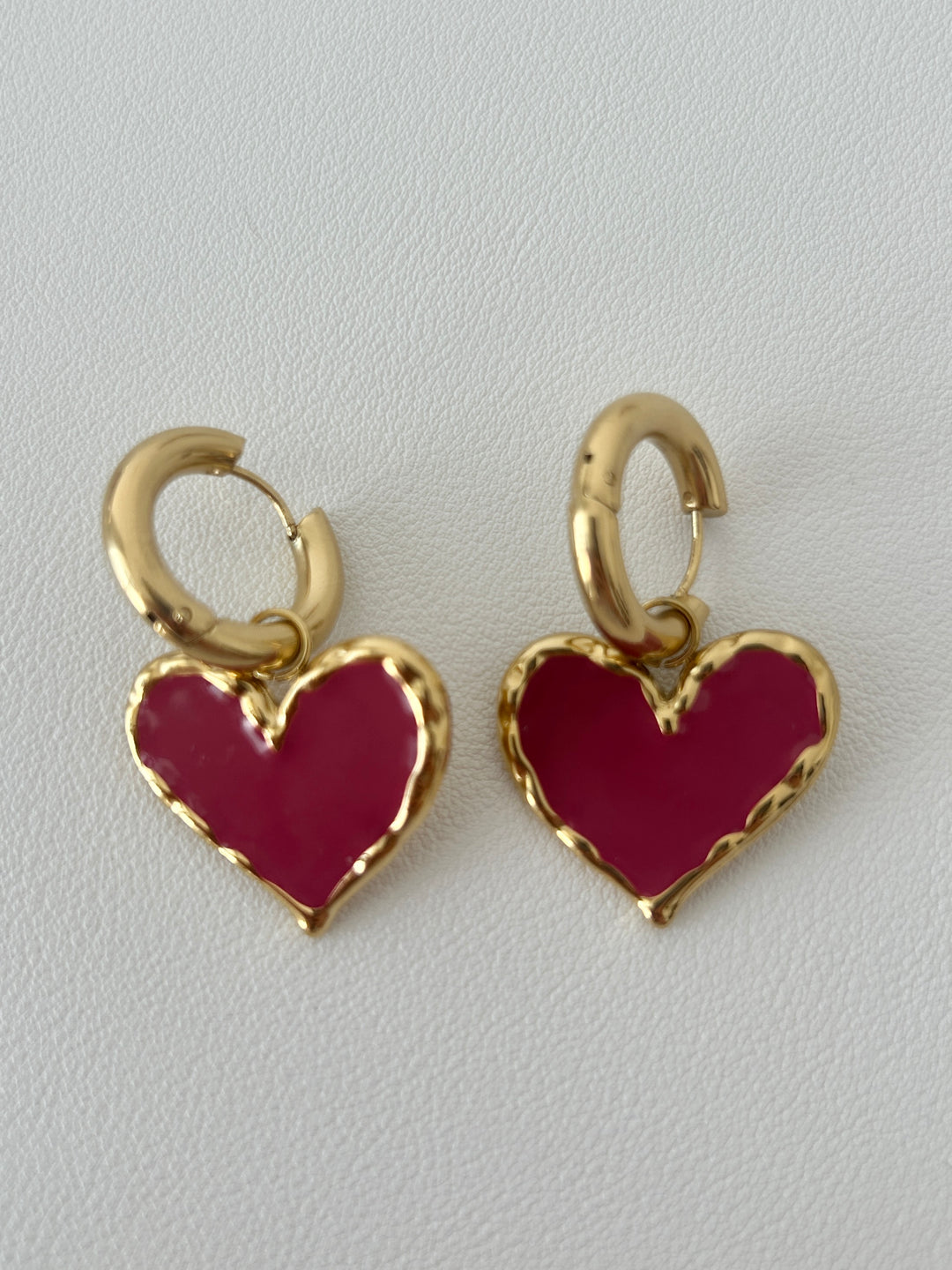 Boucles d'oreilles coeur