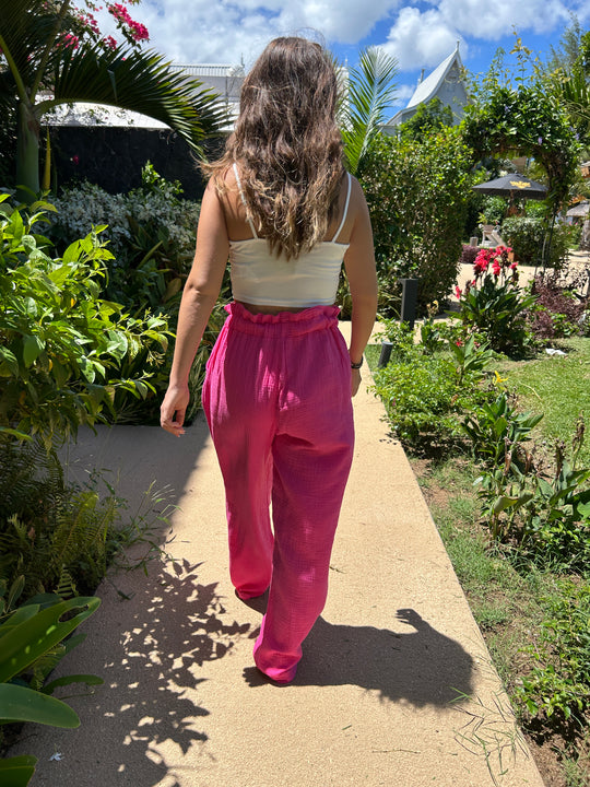 Pantalon gaze de coton Margot