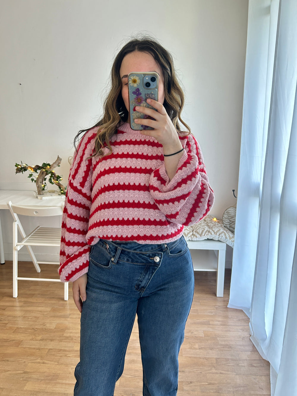 Jean asymétrique Oriane