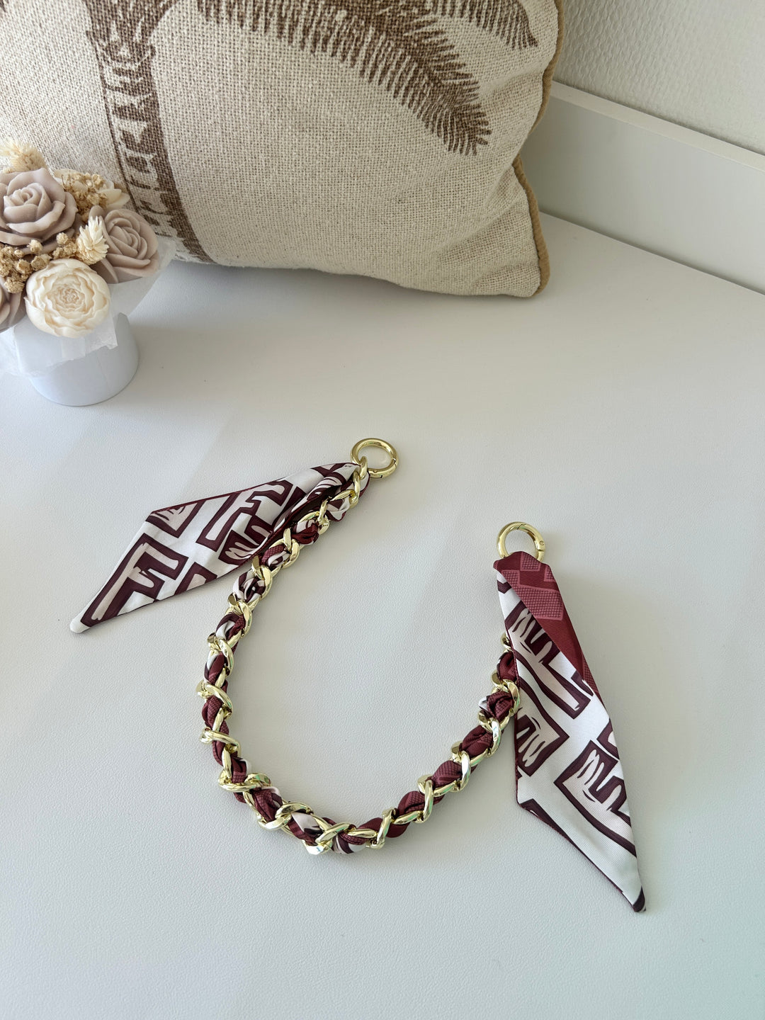 Bandoulière sac à main terracotta