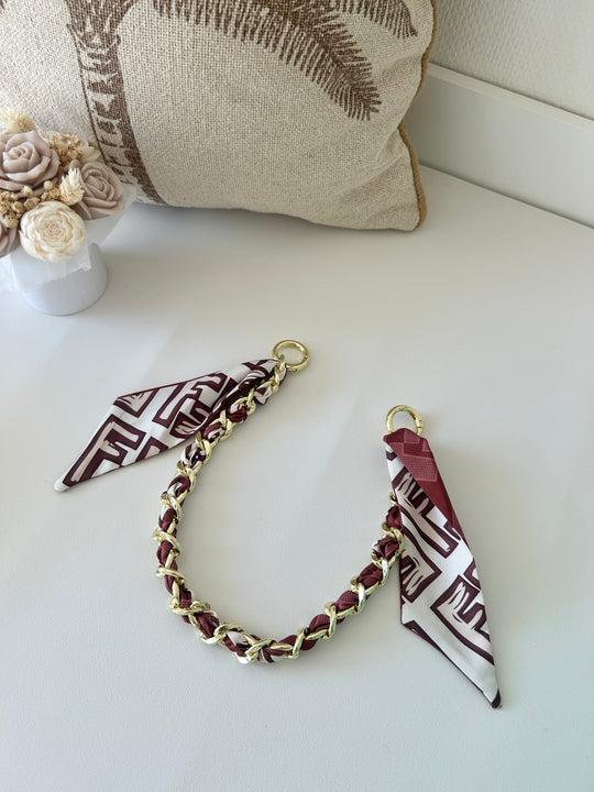 Bandoulière sac à main terracotta