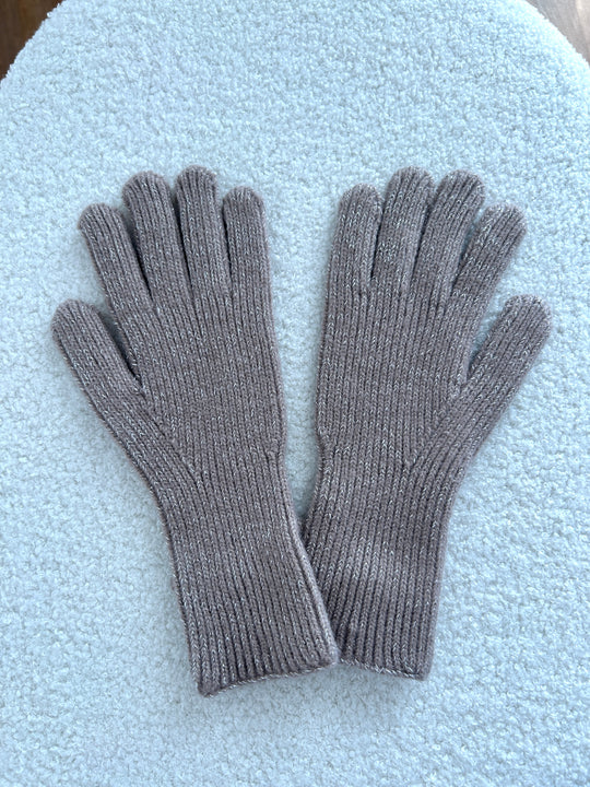 Gants brillants à noeud Constance