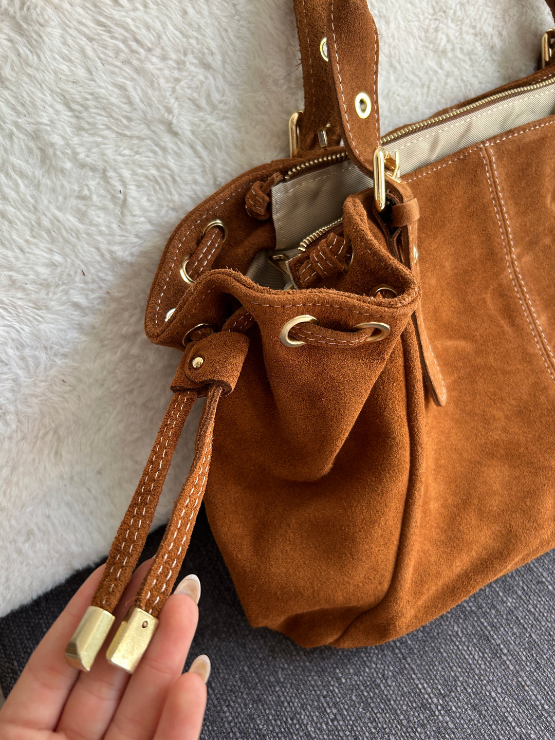Sac à main en cuir Hera taille L