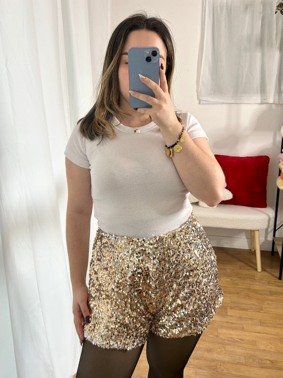Short à sequins Sirena
