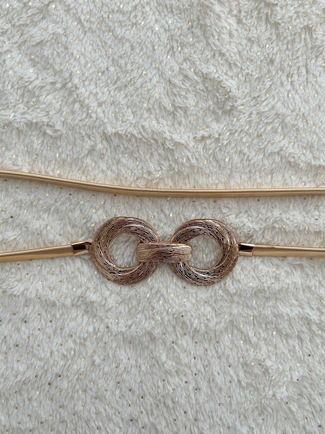 Ceinture taille haute fine avec boucle dor e Monica Notre Armoire